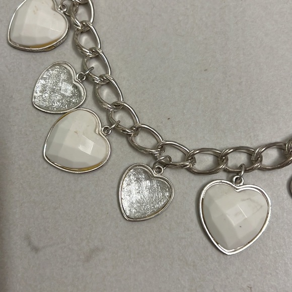 jcpenney Jewelry Elegant Dangling Heart Strand Necklace Valentines